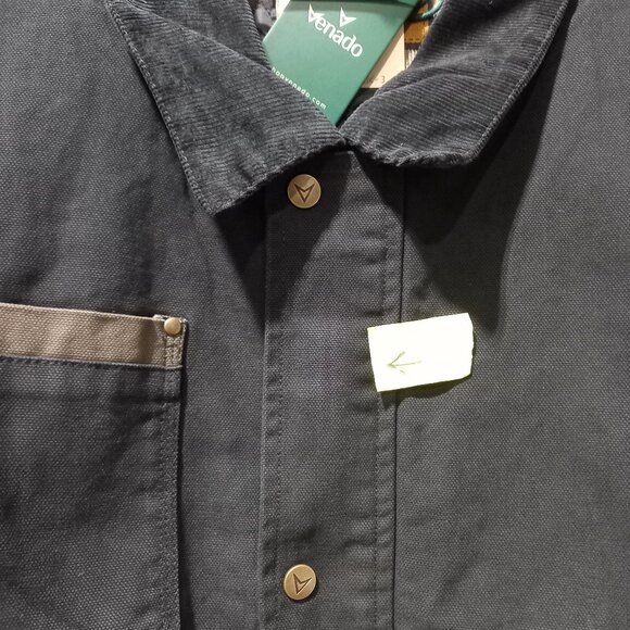 CANVAS CONCEALED CARRY JACKET - Black | 3XLT - Picture 5 of 7